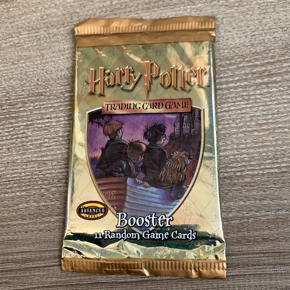 Wizards Of The Coast Harry Potter 2001 Trading Card Game Booster Pack Sealed New